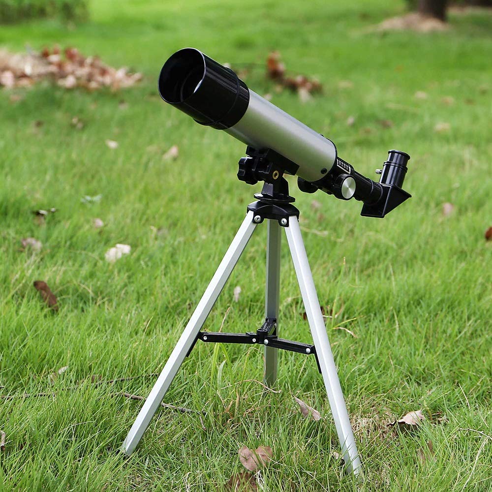 Entry-Level Astronomical Telescope for Beginners - Kids & Students Monocular Telescope with Viewing Mirror - Perfect for Stargazing, Astronomy Learning & Educational Gifts