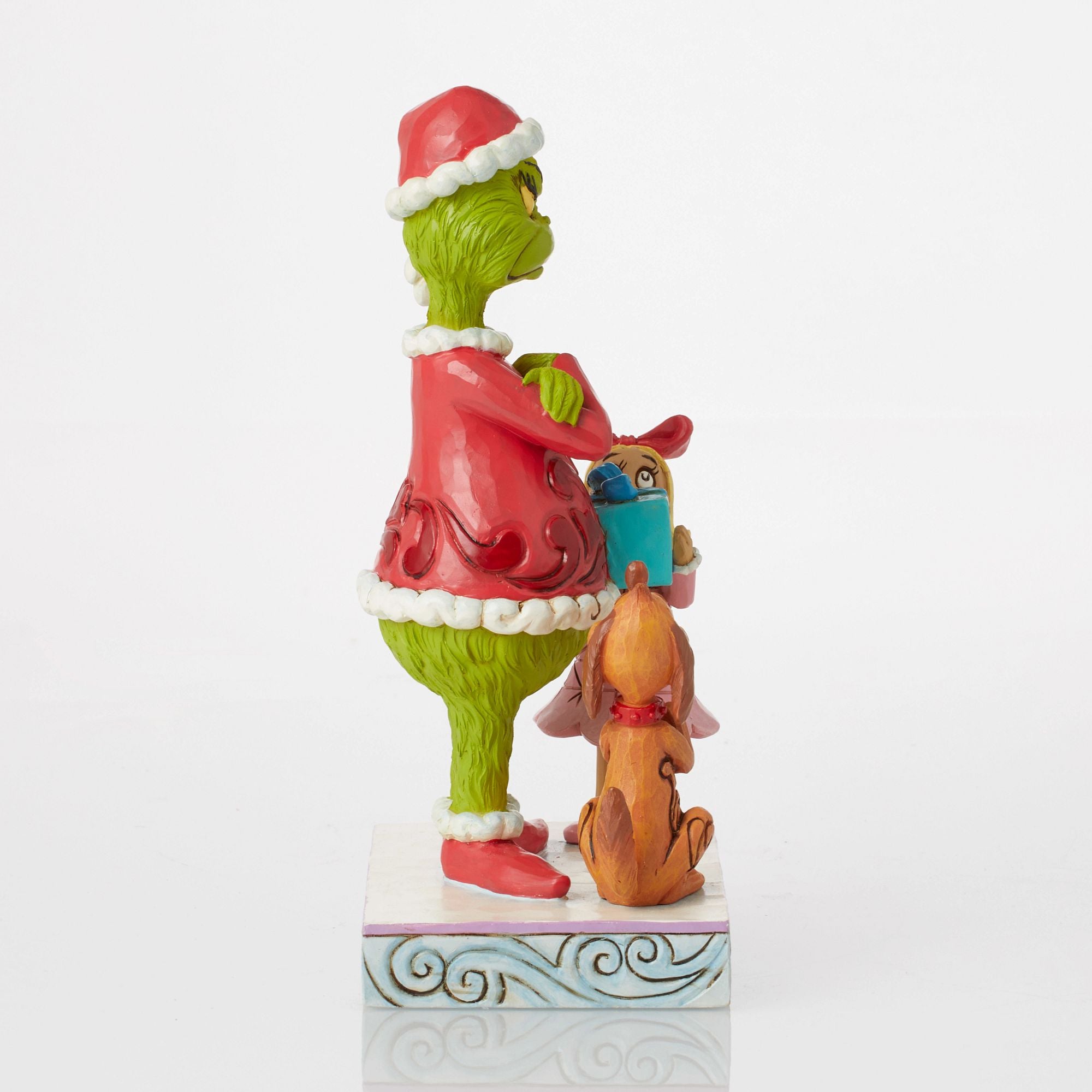 Max & Cindy Giving Gift to Grinch - Perfect Christmas Gift for Kids & Family - Fun Holiday Decoration & Party Favor