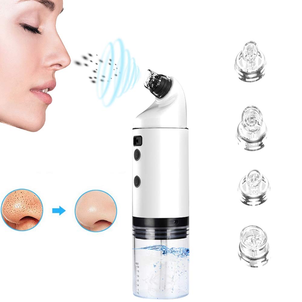 Electric Blackhead Remover & Pore Cleaner - Water Circulation Vacuum for Deep Cleansing, Acne Removal & Pore Shrinking | Perfect for Home Facial Care & Skin Treatment