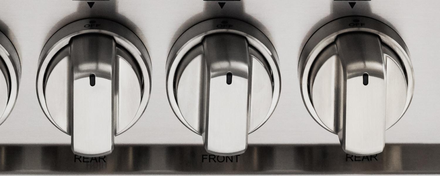Bertazzoni MAS244GASBIV 24 Inch 4-Burner All Gas Range in Bianco Matt Finish - Perfect for Modern Kitchens & Professional Cooking