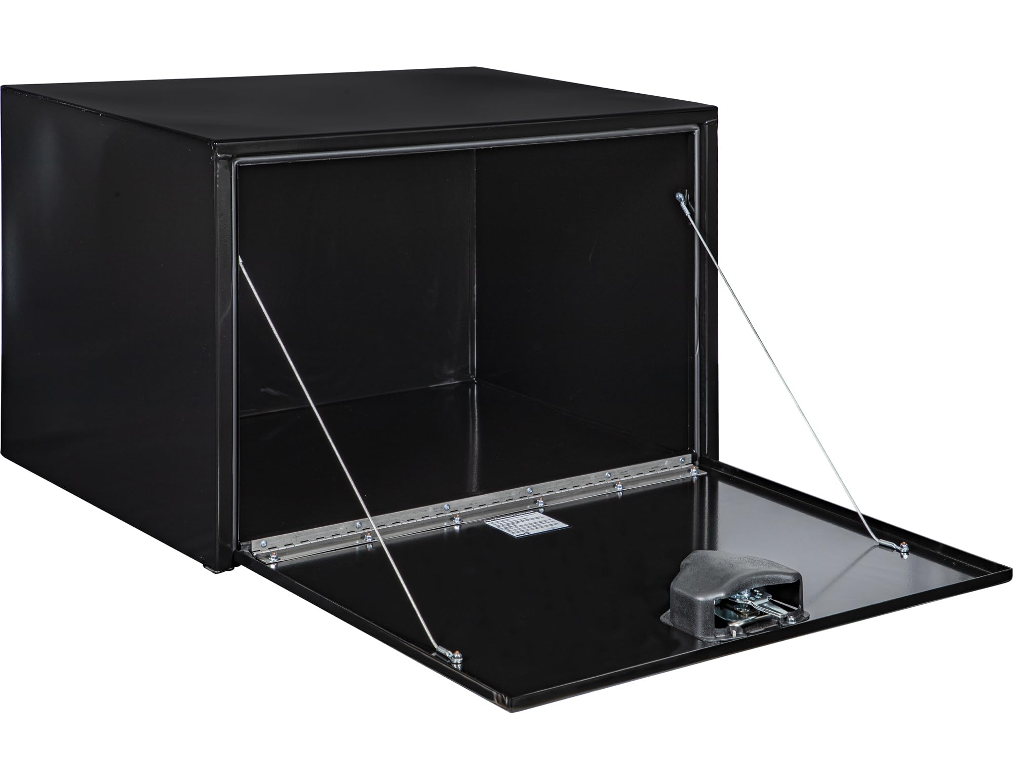 Buyers Products 1704305 Black Steel Underbody Truck Tool Box with Lockable T-Handle Latch - 24x24x36 Inch Heavy Duty Storage Chest | Made in USA | Perfect for Pickup Trucks, Work Vans & Construction Equipment Organization