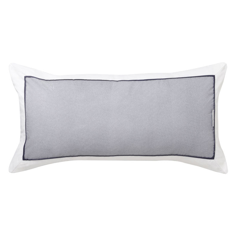 Premium Essex Navy Blue Long Filled Cushion - Soft & Supportive Seat Cushion for Office Chairs, Sofas, and Home Decor