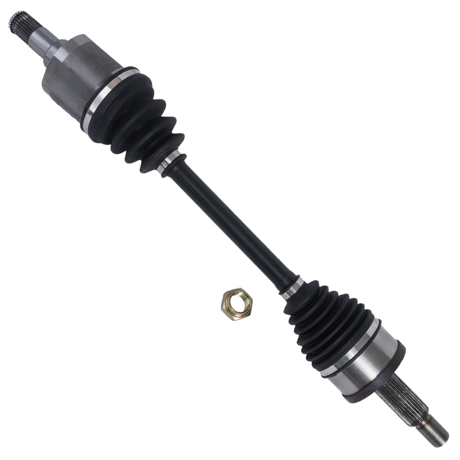 Detroit Axle - 2pc Set AWD Front Passenger Side CV Axle Wheel Bearing & Hub Assembly Replacement for Chrysler 300 Dodge Charger Magnum - Perfect for Off-Roading & Daily Commuting