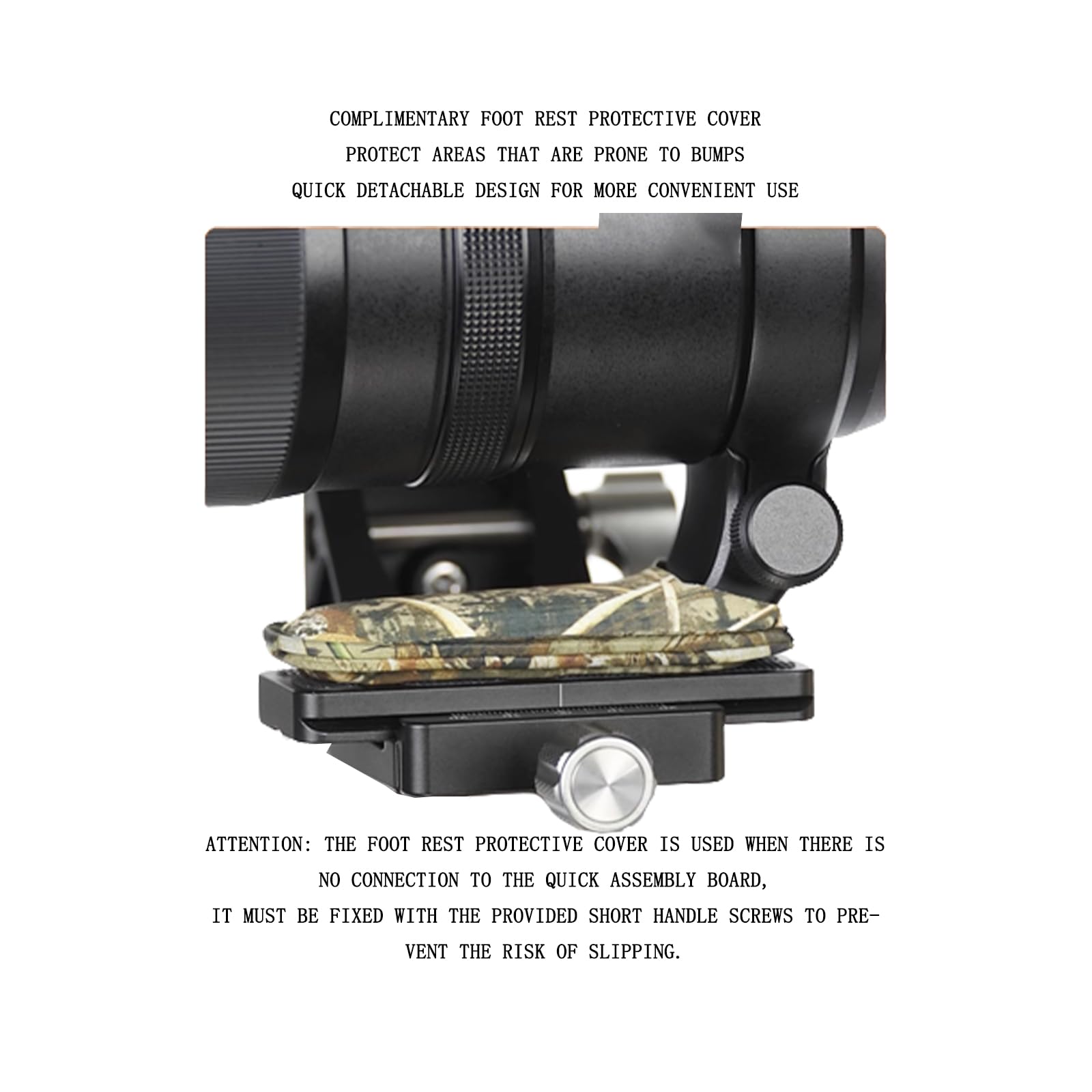 MUEAST Camouflage Stretch Fabric Lens Cover - Waterproof Rain Protection Sleeve for NIKKOR Z 180-600mm F5.6-6.3 VR Lens (Reed Camouflage) | Outdoor Photography Gear for Wildlife & Nature Shoots