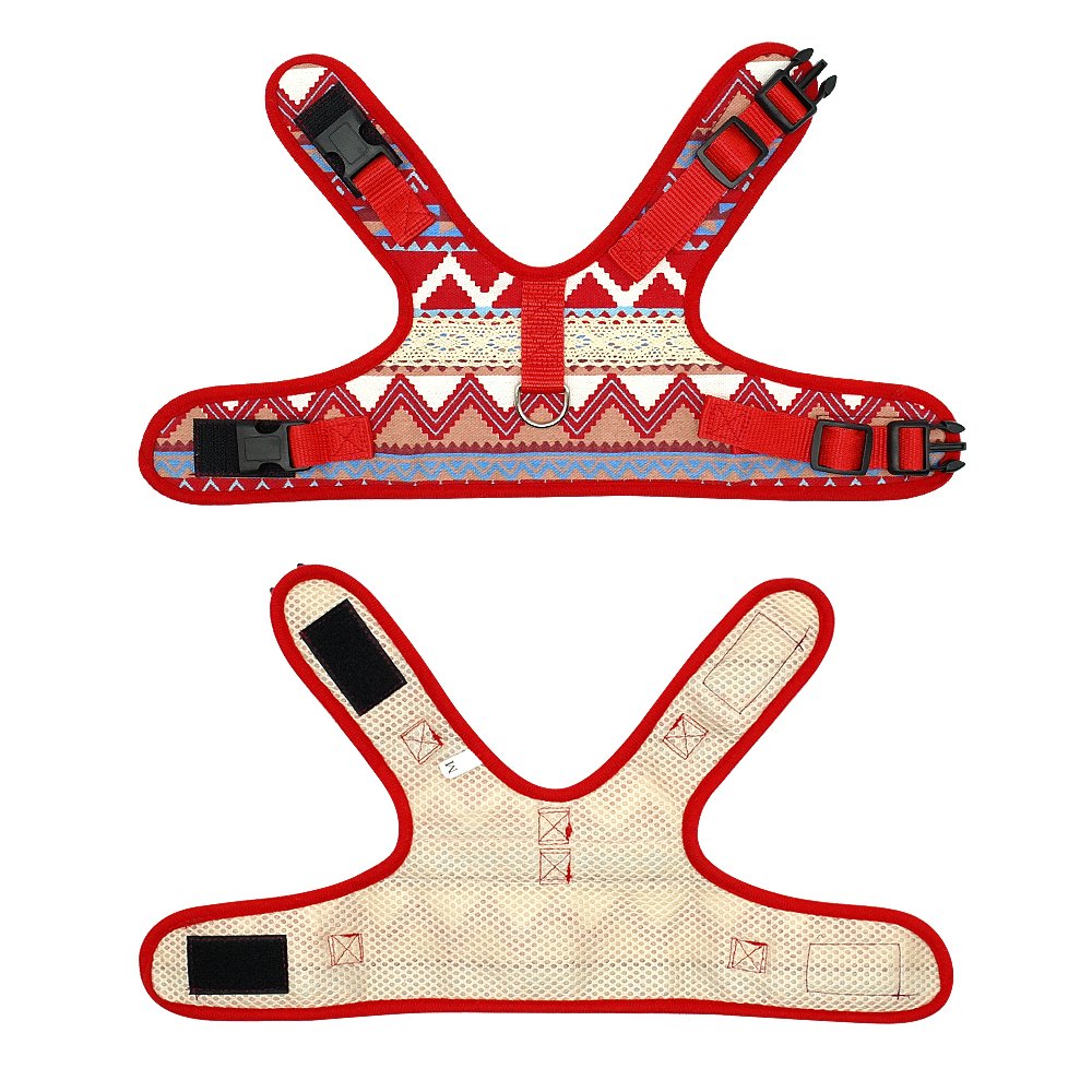 Premium Small Dog Harness and Leash Set for Puppies & Small Breeds - Adjustable, Comfortable & Secure - Perfect for Walking, Training & Outdoor Adventures (Small, Adobe)
