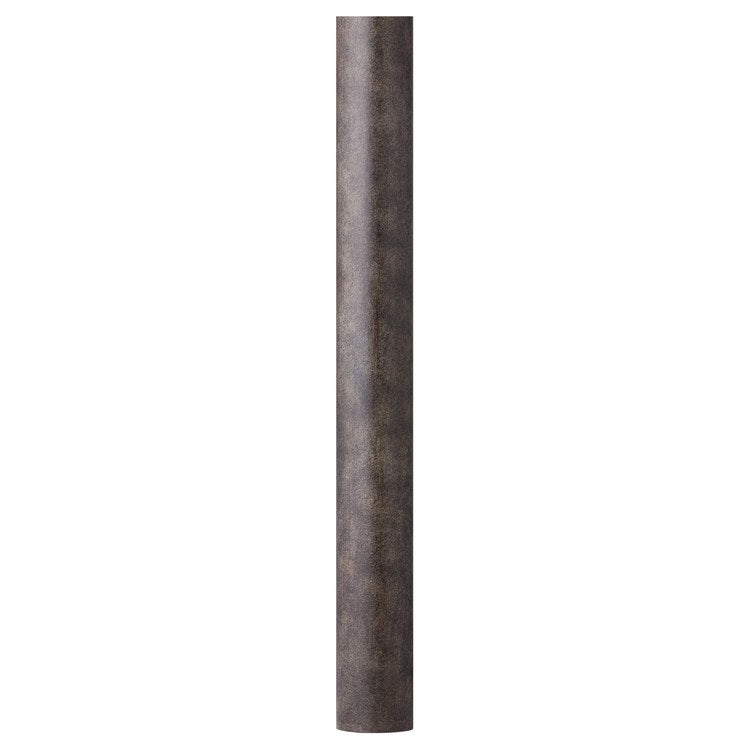 7 Foot Round Smooth Outdoor Lamp Post - Durable Weatherproof Lighting for Patio, Garden, and Driveway