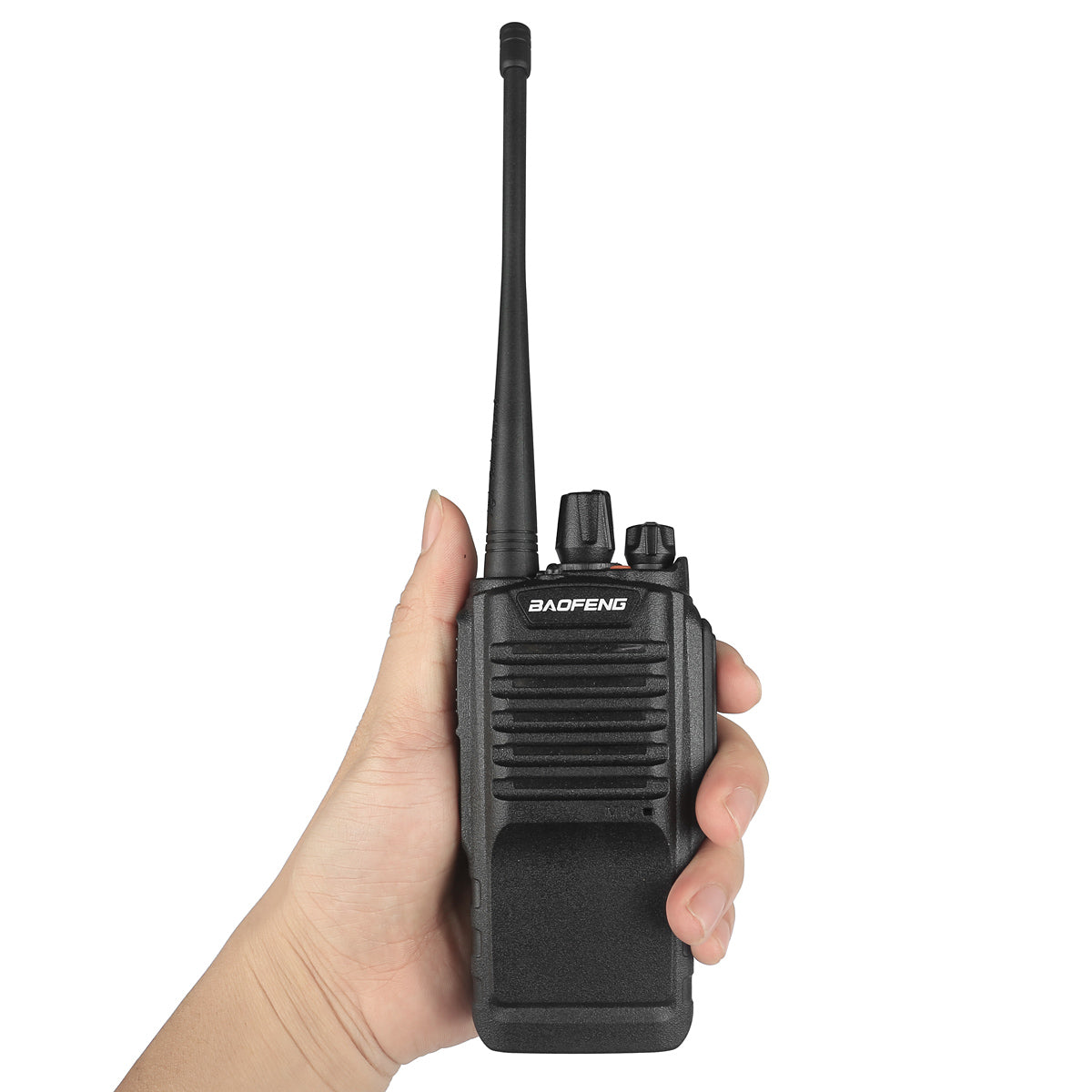 Baofeng BF 9700 UHF Two-Way Radio - 7W/5W/1W Adjustable Power, IP67 Waterproof, Noise Cancellation, 1800mAh Battery - Ideal for Outdoor Adventures, Construction Sites & Emergency Communication