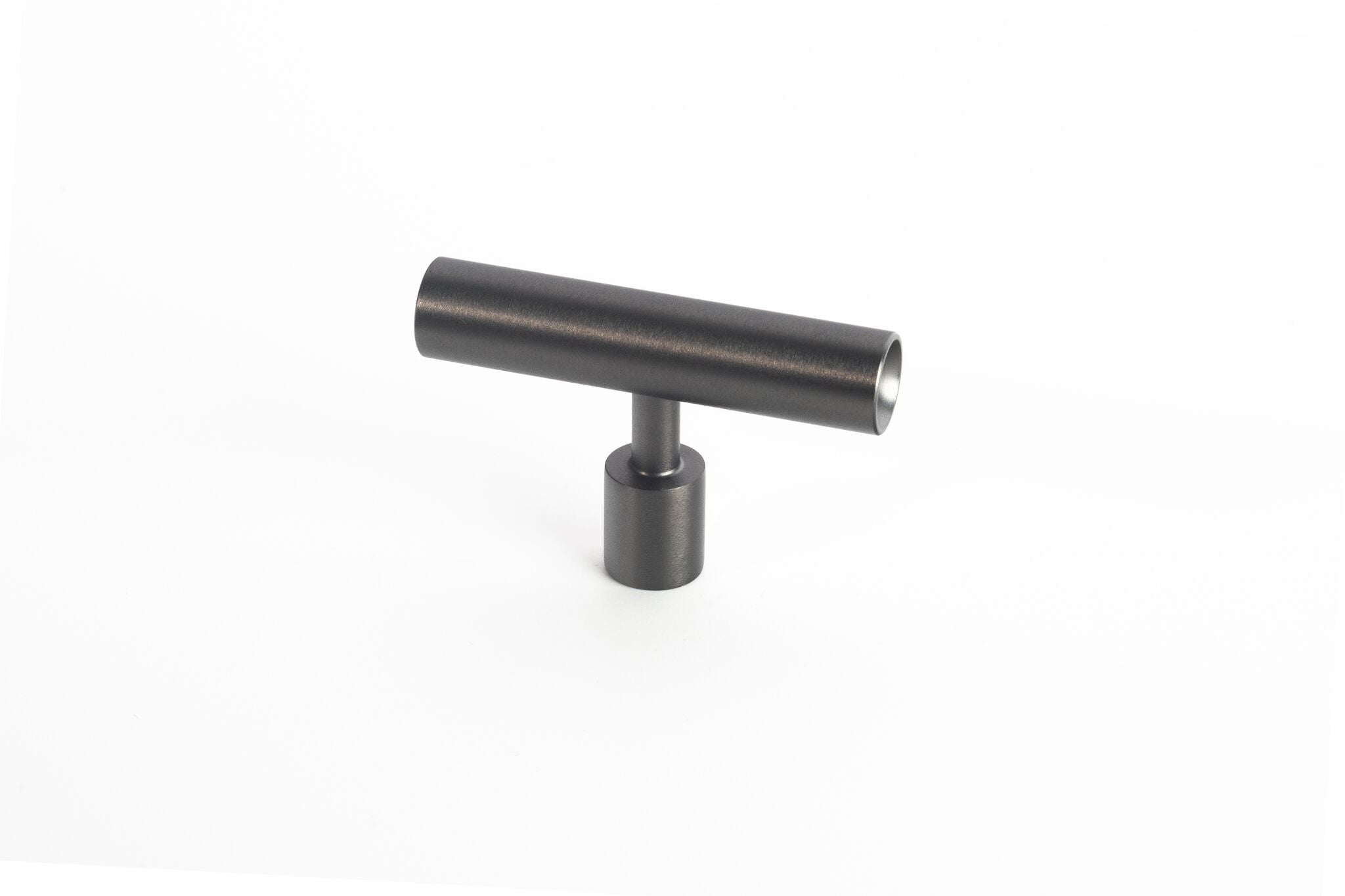 Lew's Premium Black Stainless Steel Cabinet Knobs and Drawer Pulls - Round Bar Series for Kitchen, Bathroom & Furniture Hardware (Set of 10) - Perfect for Modern Home Renovation and DIY Projects
