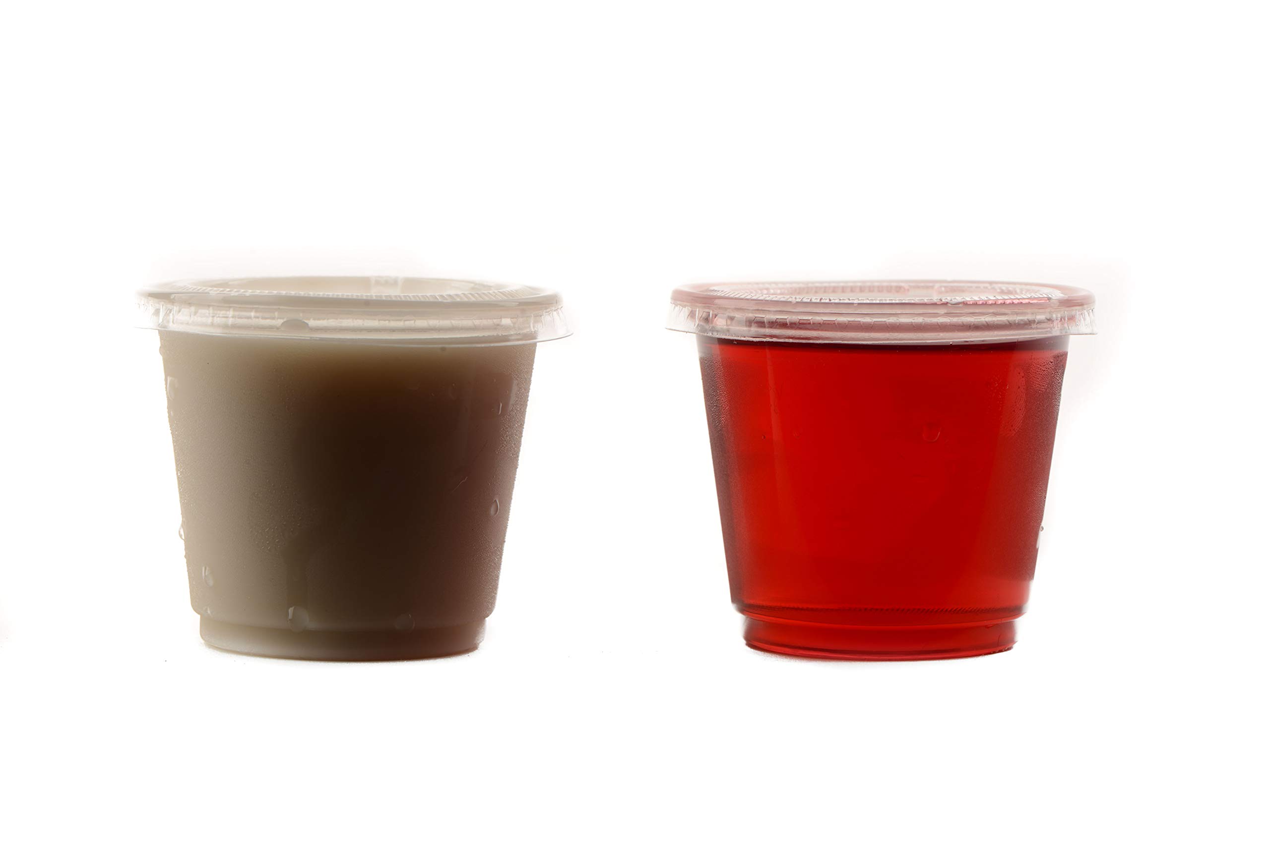 EcoQuality 4000-Pack 4oz Leak-Proof Plastic Condiment Cups with Lids - BPA-Free Souffle Containers for Sauces, Dressings, Jello Shots, Slime & Food Storage | Ideal for Restaurants, Catering, Parties & Home Kitchens