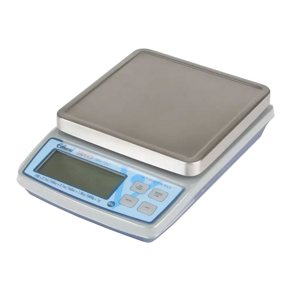 Edlund BRV 160 Bravo Digital Portion Control Scale - 10 lb Capacity, Commercial Food Scale for Precise Weighing | Perfect for Restaurants, Bakeries & Meal Prep