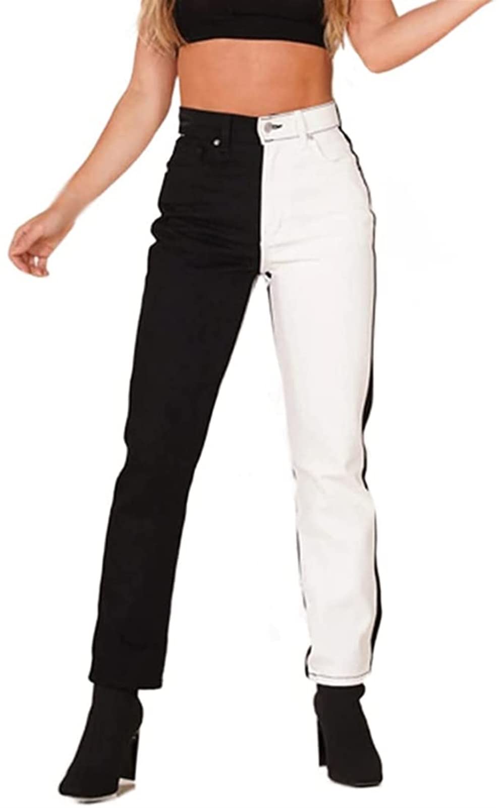 QLXDSD Women's High Waist Skinny Jeans - Stretch Denim Pants for Women, Slim Fit Hip Hugging Jeans - Perfect for Casual Wear, Office & Night Out