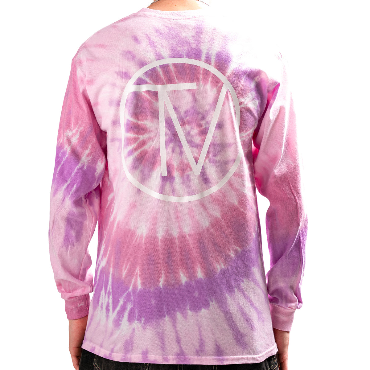 Sweetheart Tie Dye Long Sleeve T-Shirt for Women | Trendy Valentine's Day Outfit | Casual Wear & Date Night Fashion