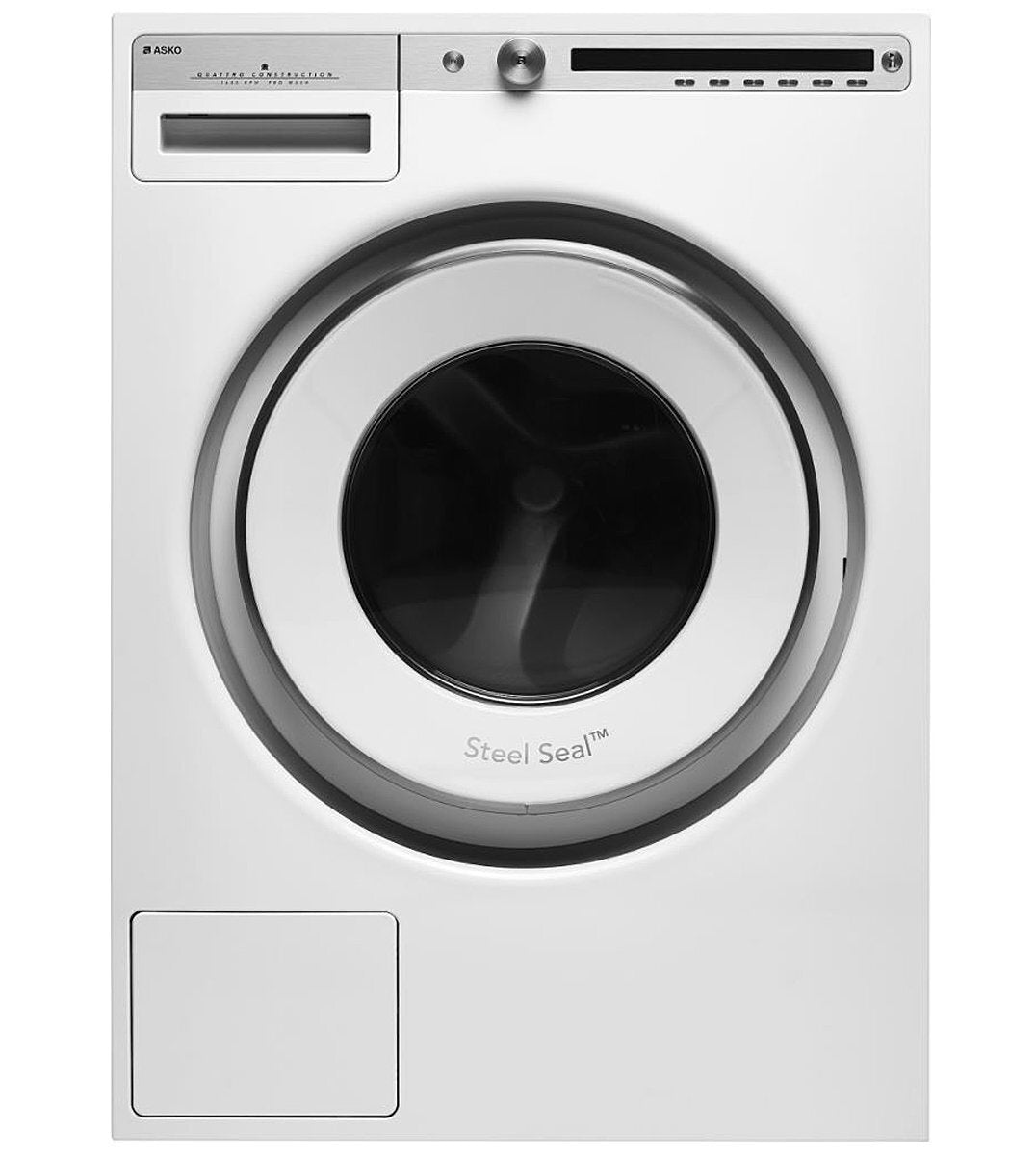 ASKO Pro Wash 8kg Front Load Washing Machine W4086P.W - Energy Efficient, Quiet Operation for Apartments & Small Homes (Factory Clearance) - Perfect for Laundry Rooms, Basements & Compact Spaces