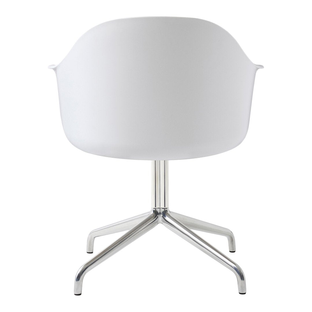Harbour Swivel Chair with Adjustable Base - Modern Office Chair for Home & Workspace, Ergonomic Design for Comfortable Seating in Living Room, Study or Conference Room