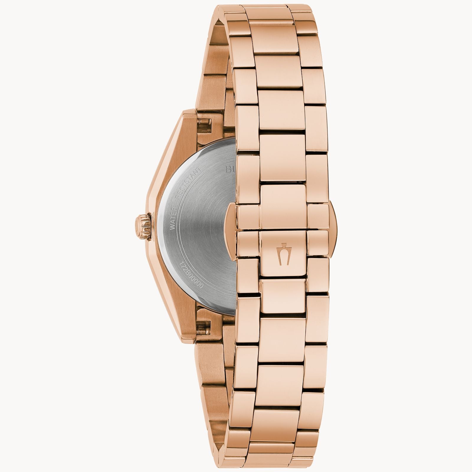 Bulova 97P156 Surveyor Rose Gold Stainless Steel Women's Watch - Elegant Dress Watch for Business, Parties & Special Occasions