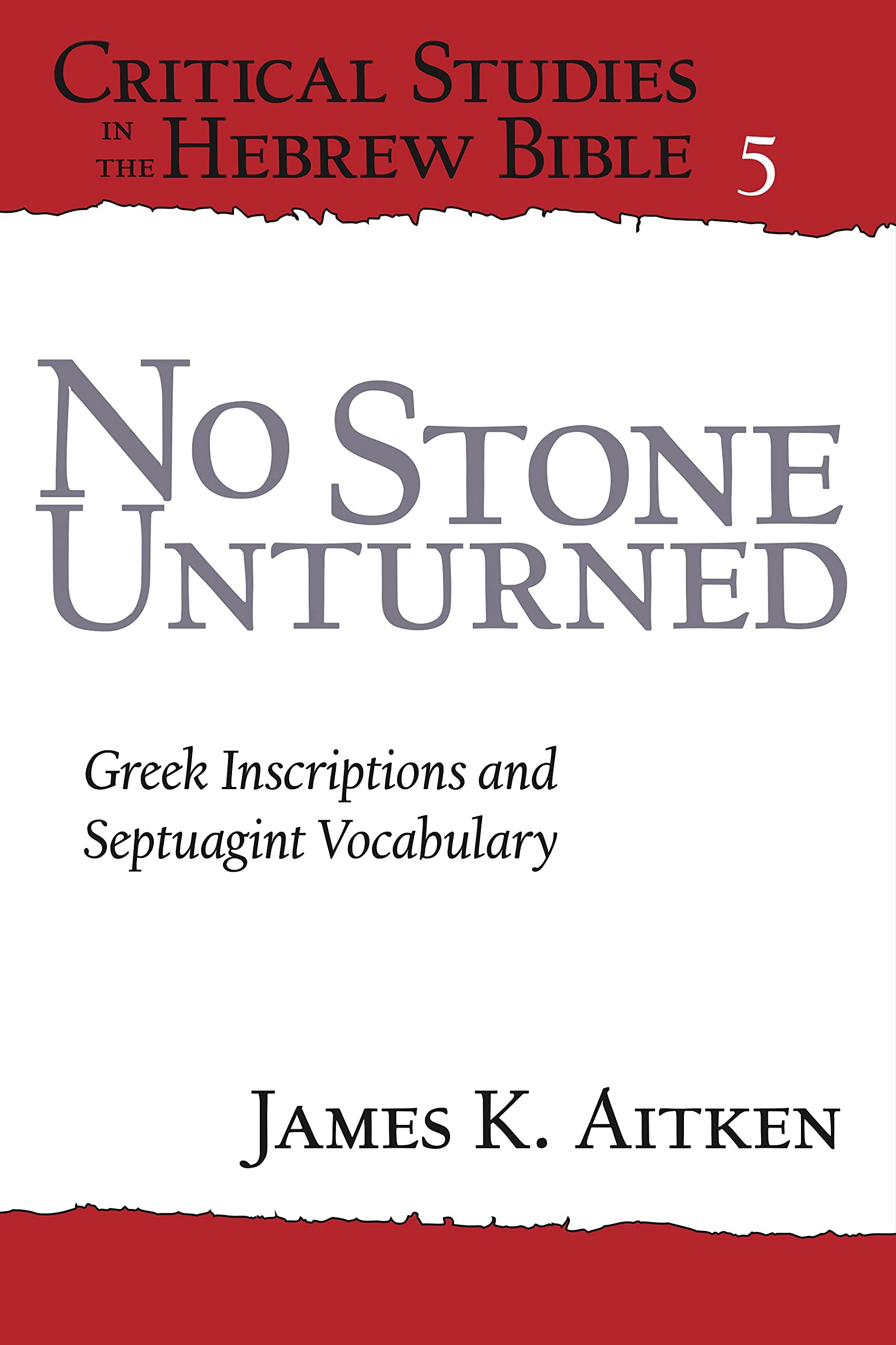 Greek Inscriptions & Septuagint Vocabulary - Biblical Studies for Scholars