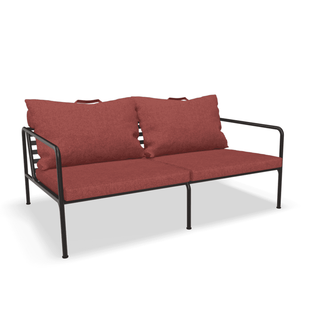 AVON Outdoor Lounge 2-Seater Sofa Set - Waterproof Patio Furniture for Garden, Poolside & Backyard Relaxation