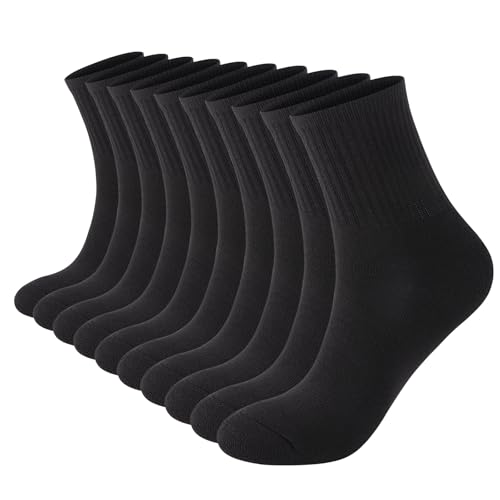 5 Pairs Thicken Black