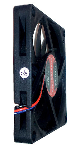 Evercool 80x80x10mm 12V Ball Bearing Medium Speed Cooling Fan EC8010M12CA - Perfect for PC Case, Gaming Rig & Electronics Cooling