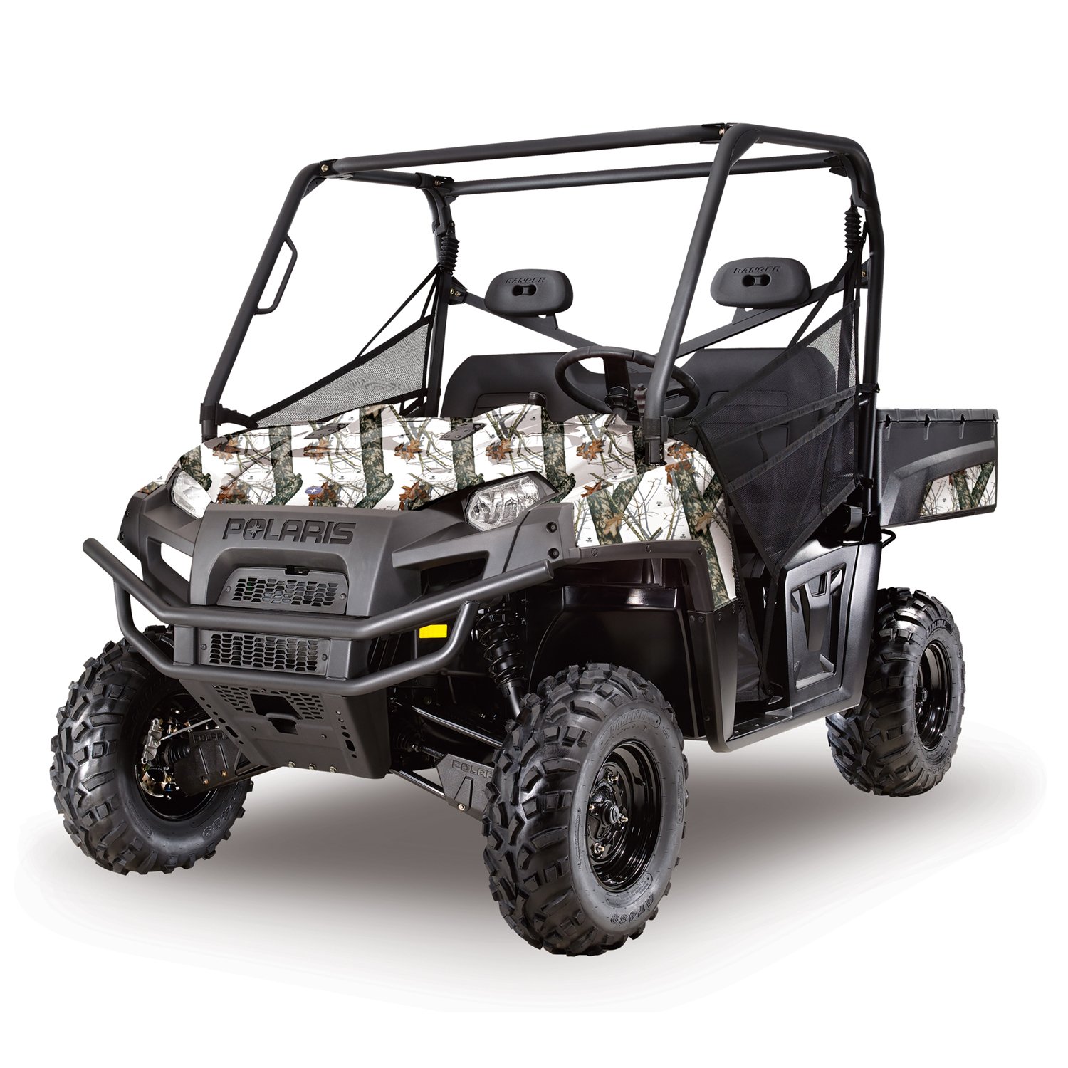 **Mossy Oak Winter Camo UTV Vinyl Wrap Kit - Easy to Install Matte Finish Camouflage for Side-by-Side UTVs - Perfect for Hunting, Off-Roading & Winter Adventures**