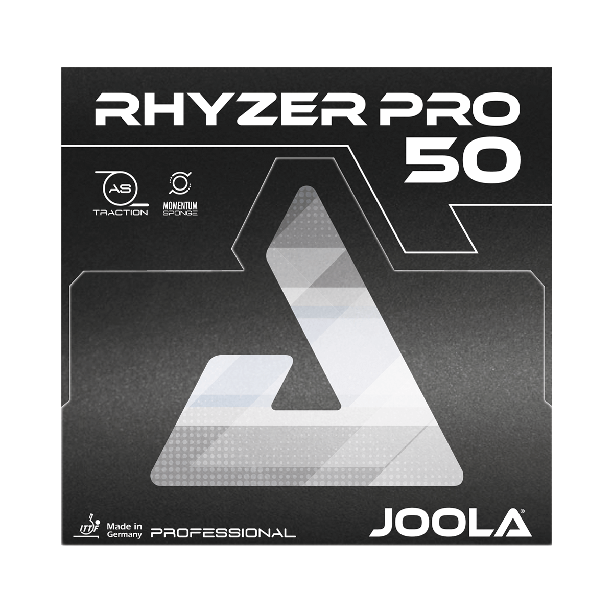 JOOLA Rhyzer Pro 50 Table Tennis Rubber - High Performance Ping Pong Paddle Rubber for Spin & Speed | Perfect for Tournament Play & Professional Training