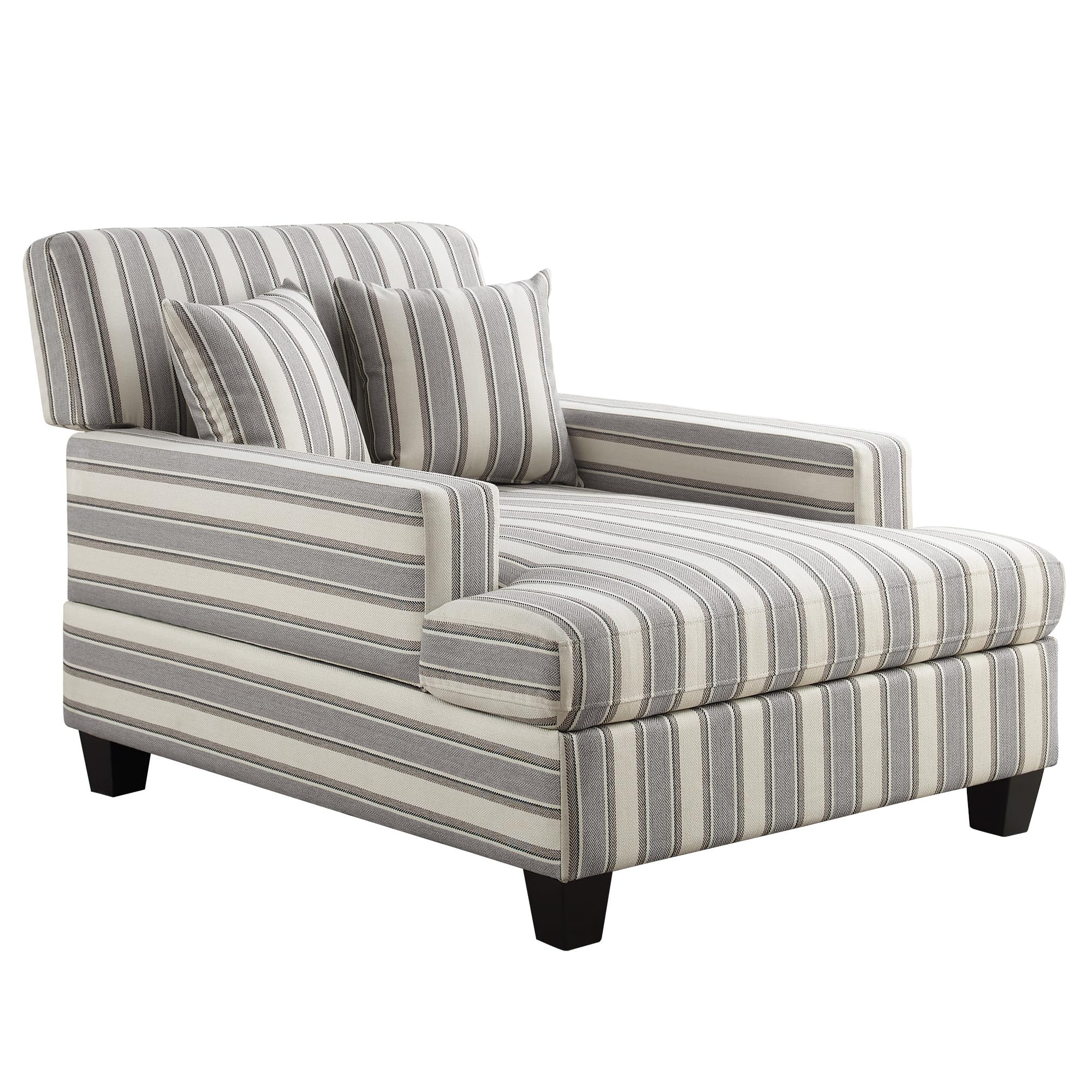 Modern Adjustable Backrest Chaise Lounge Chair - 47.24