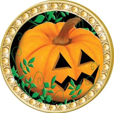 Halloween Pumpkin Pins 5 Pack - for Costume & Gift Giving
