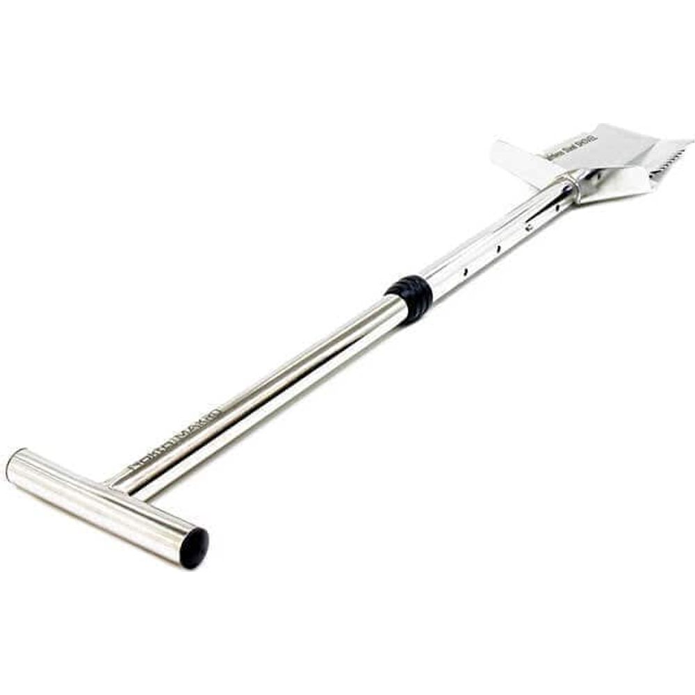 Nokta Premium Shovel - Heavy Duty Metal Digging Tool for Gardening, Camping & Outdoor Adventures - Ergonomic Handle & Durable Construction