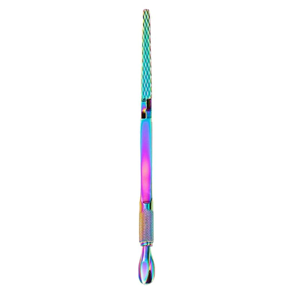 LOSA C-Curve Nail Art Pincher - Professional Cuticle Pusher & Pinching Tool for Manicures - Multicolor Beauty Accessories for Salon, Home Nail Care & DIY Nail Art