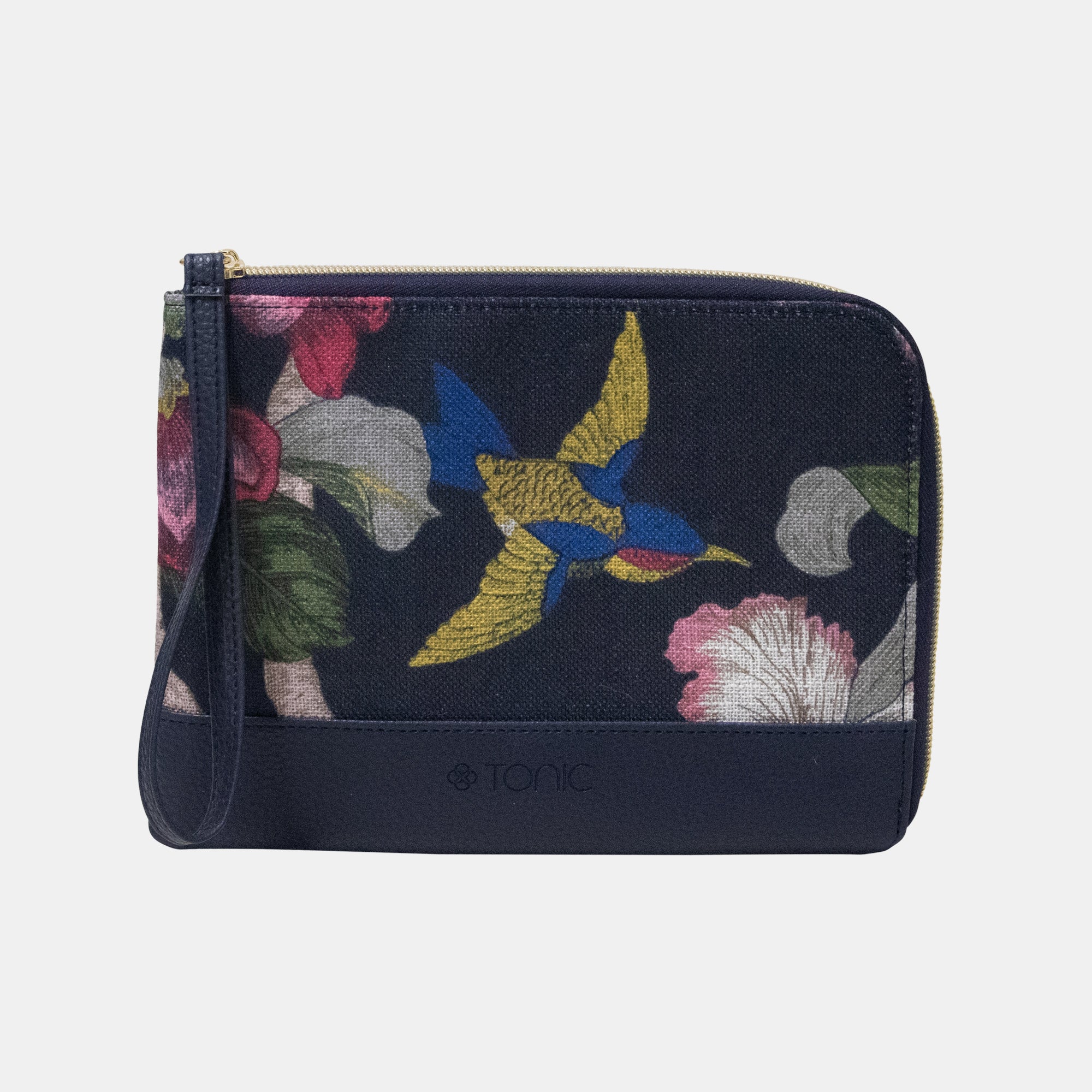 Pouch Duet Birdsong Indigo - Stylish & Durable Crossbody Bag for Women | Perfect for Travel, Shopping & Everyday Use