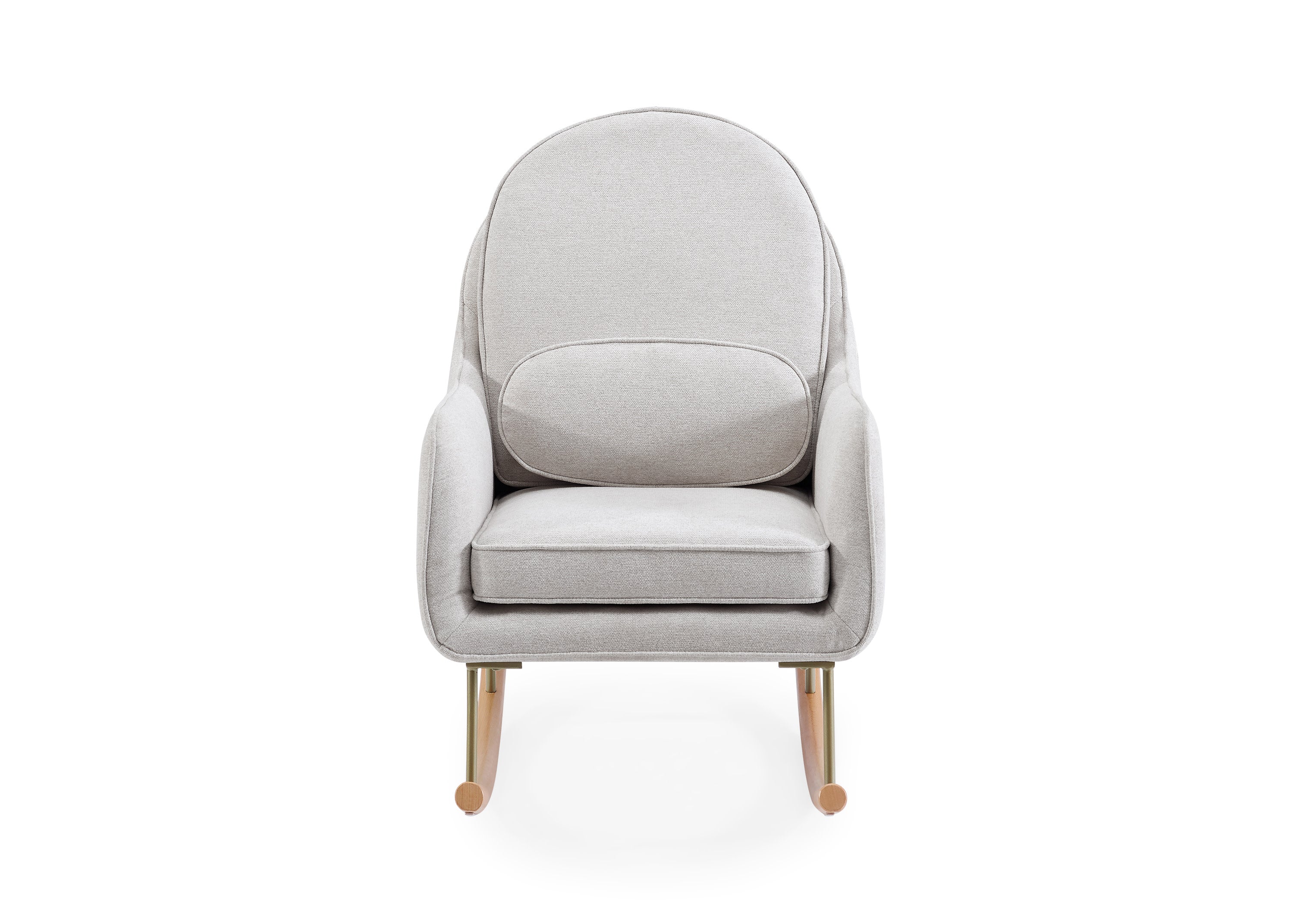 LiveSmart Evolve Fabric Ella Rocker - Comfortable & Stylish Rocking Chair for Living Room, Nursery, or Office Relaxation