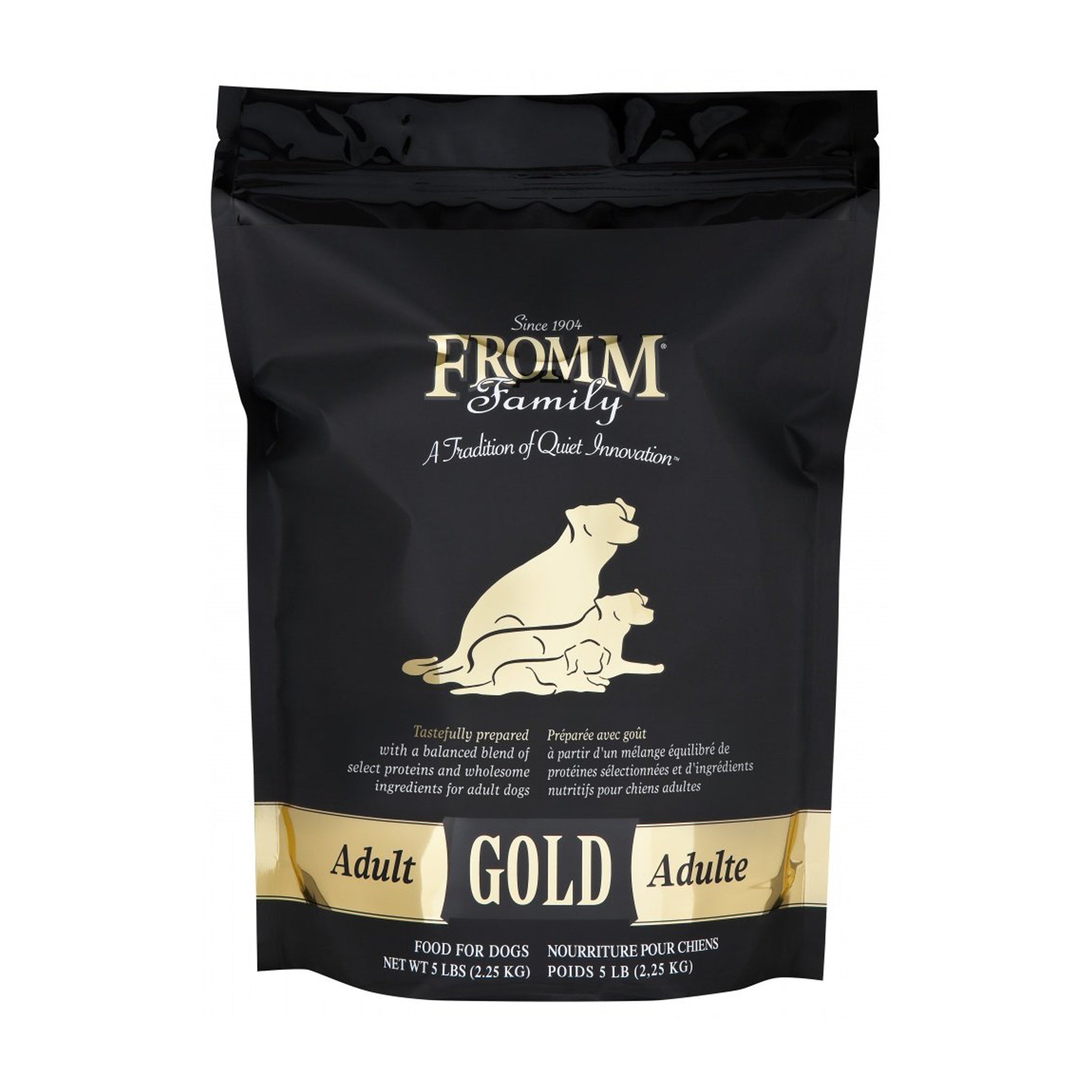 Fromm Gold Adult Dry Dog Food - Premium Nutrition for Adult Dogs - High Protein & Natural Ingredients for Healthy Skin & Coat - Ideal for Daily Feeding & Active Lifestyles