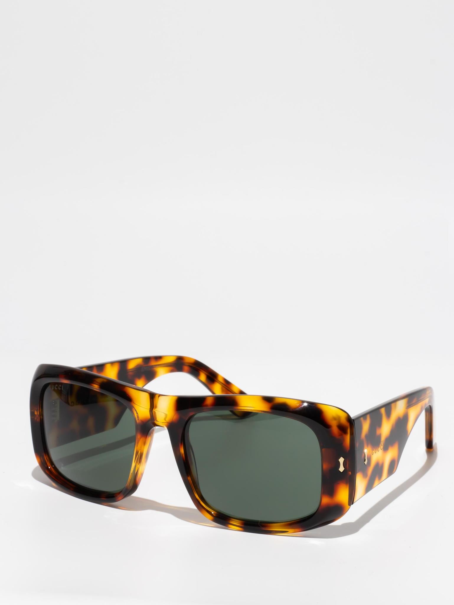 GUCCI GG1080S 003 Havana Sunglasses for Women - Luxury Designer Shades with UV Protection - Perfect for Beach, Driving & Outdoor Activities