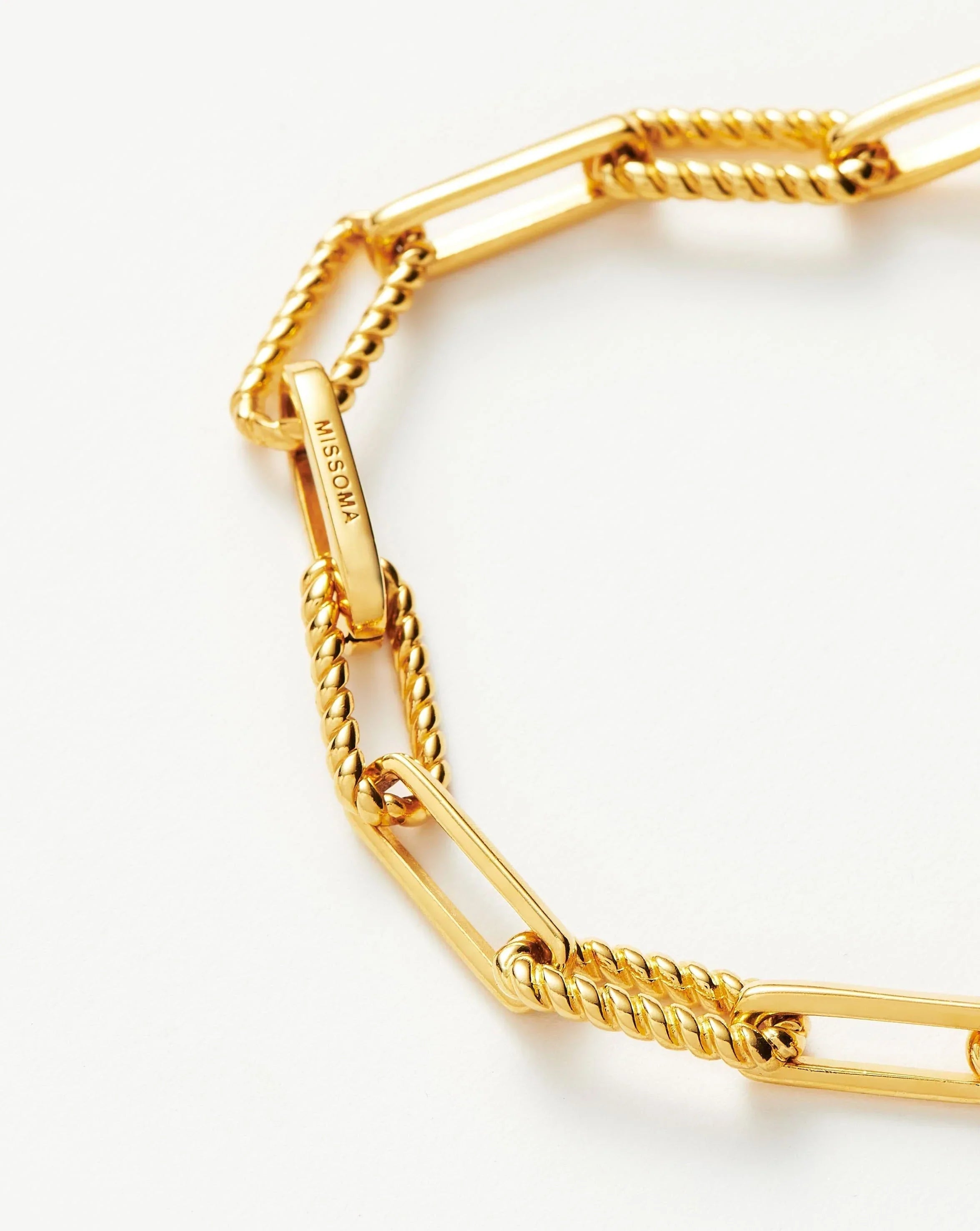 18k Gold Plated Coterie Chain Bracelet for Women - Elegant & Dainty Jewelry Gift for Birthday, Anniversary & Special Occasions