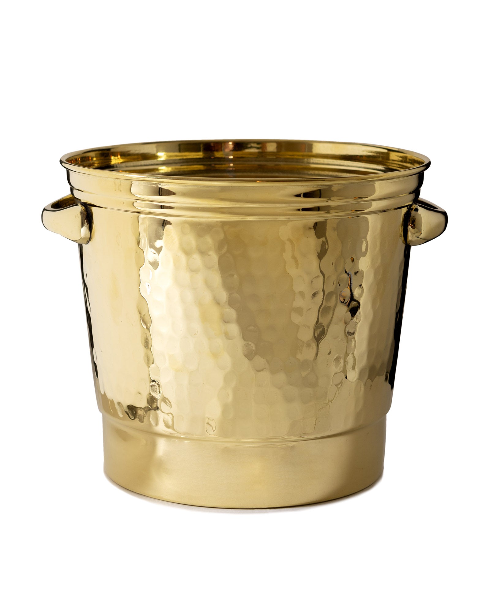 4L Brass Champagne Bucket - Elegant Wine Cooler for Parties, Weddings & Special Events - Perfect for Chilling & Serving Champagne, Sparkling Wine & Beverages