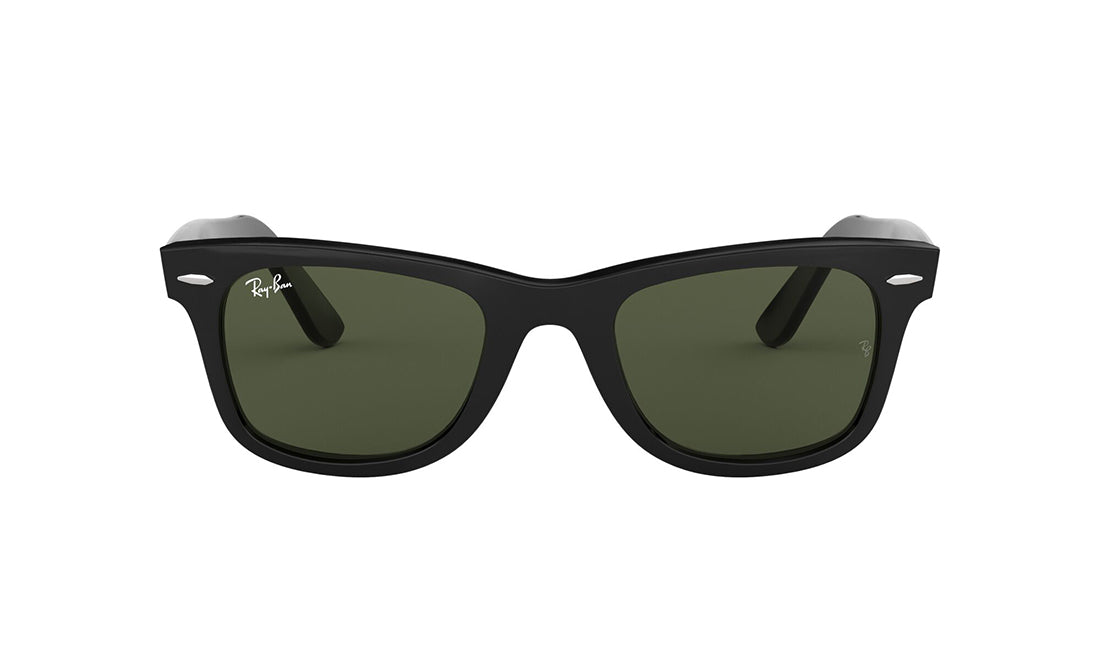 RayBan 2140 Wayfarer Sunglasses - Classic Black Frame with UV Protection - Perfect for Driving, Beach & Outdoor Activities