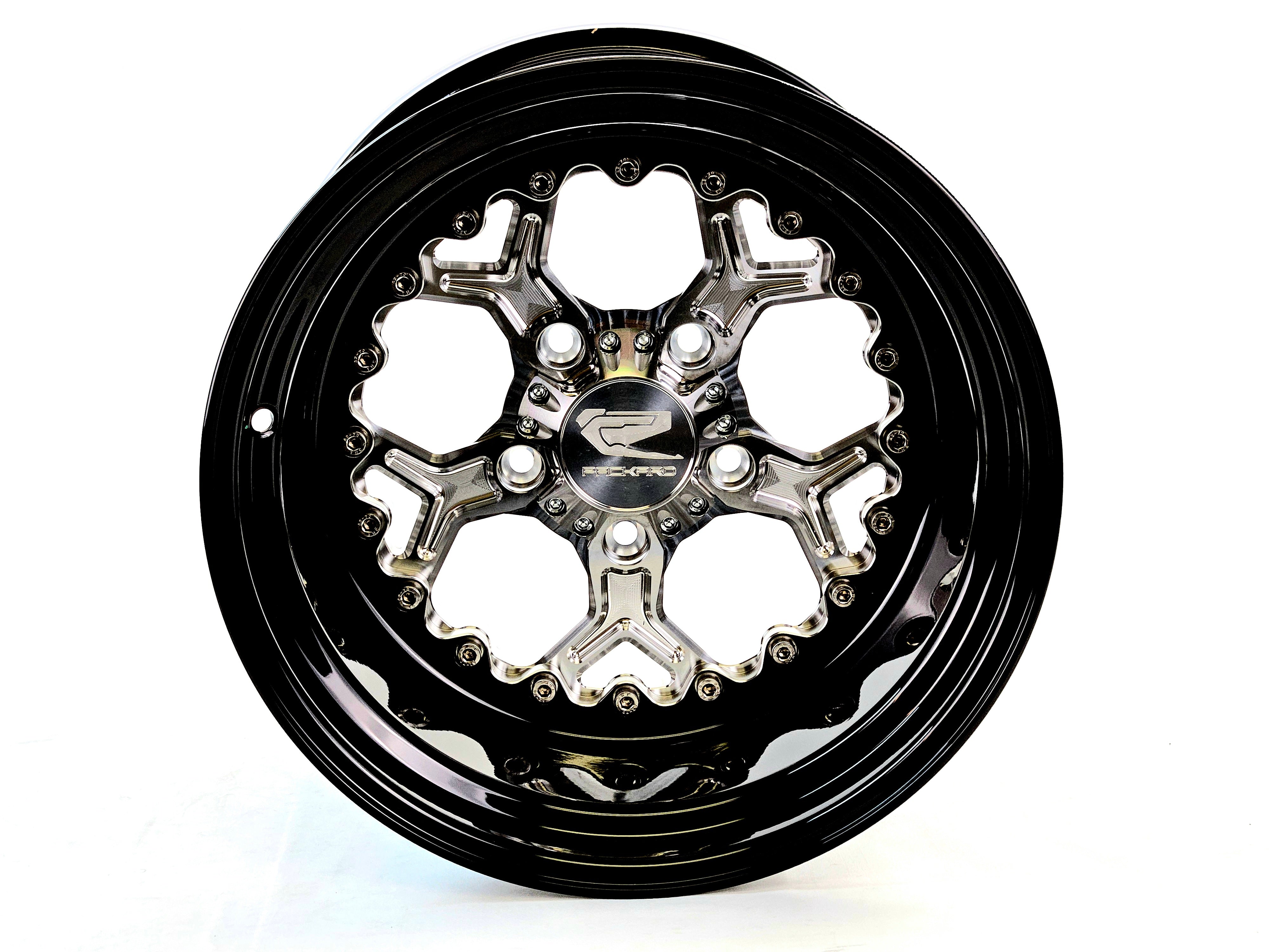 PRO 5 FF Forged Silver RZR PRO R 5X4.5 Wheel - High Performance Off-Road Wheels for Polaris RZR, Perfect for Trail Riding & Desert Racing