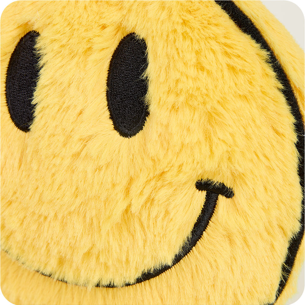 Smiley Face Warmies Junior - Microwaveable Plush Heating Pad for Kids - Perfect for Soothing Aches, Stress Relief & Comfort at Home or Travel
