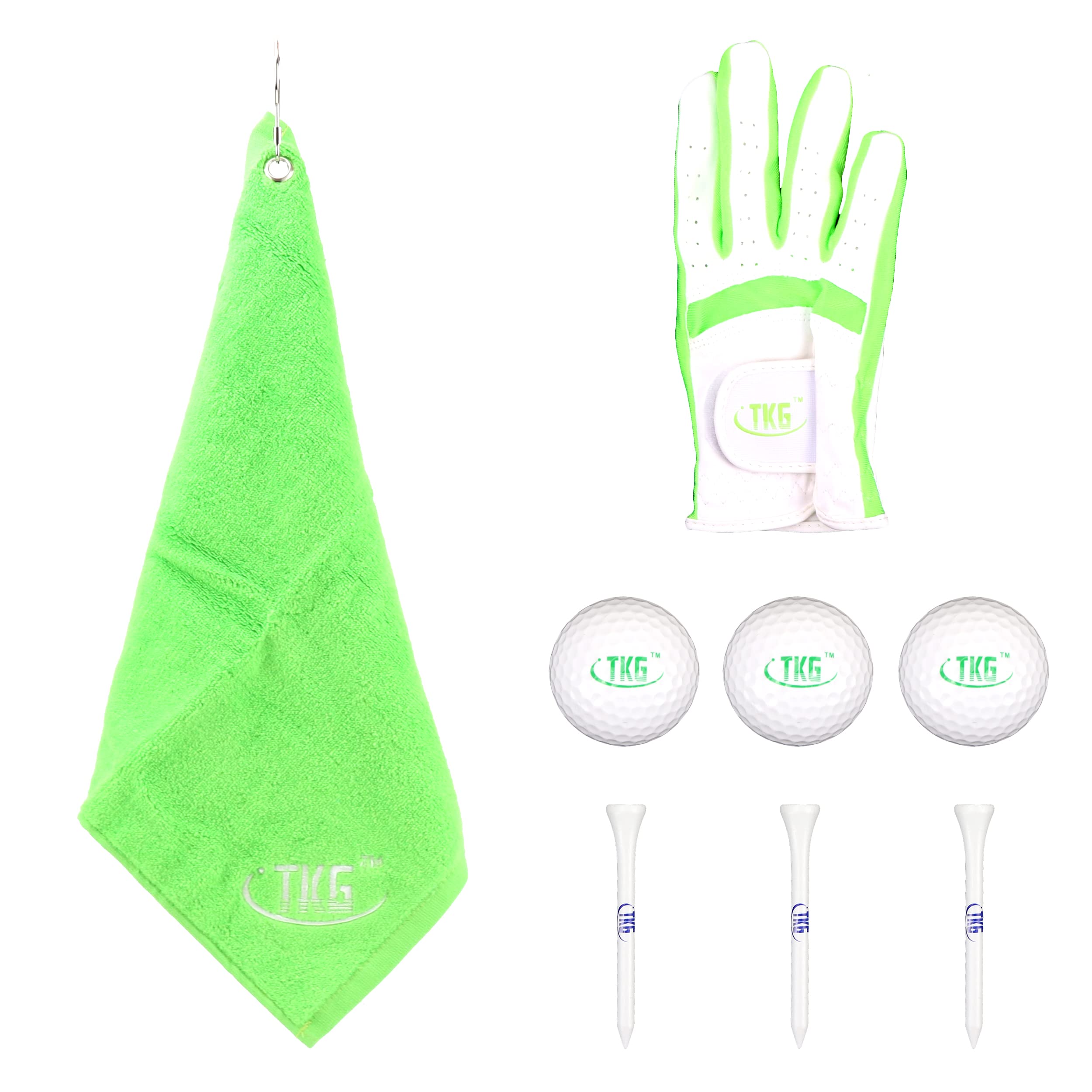 TKG Sports Youth Golf Set for Kids - Complete Golf Clubs, Stand Bag, Rain Cover, Glove, Towel, Tees & Balls | Perfect for Junior Golfers, Beginners & Outdoor Sports Training