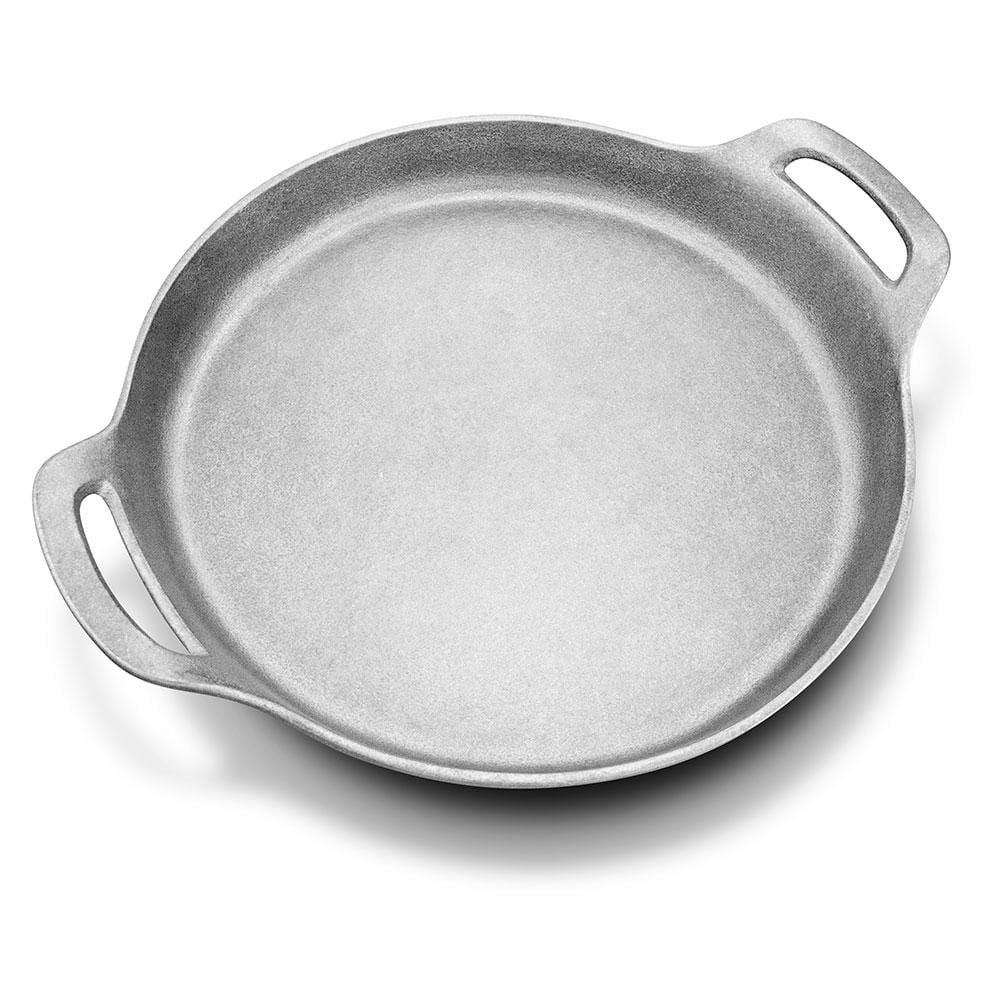 Premium Non-Stick Round Saute Pan for Grilling & Cooking - 12 Inch Stainless Steel Induction Compatible Skillet - Perfect for Searing, Frying & Sauteing Vegetables, Meat & Pasta - Ideal for Home Kitchen, Camping & Outdoor BBQ