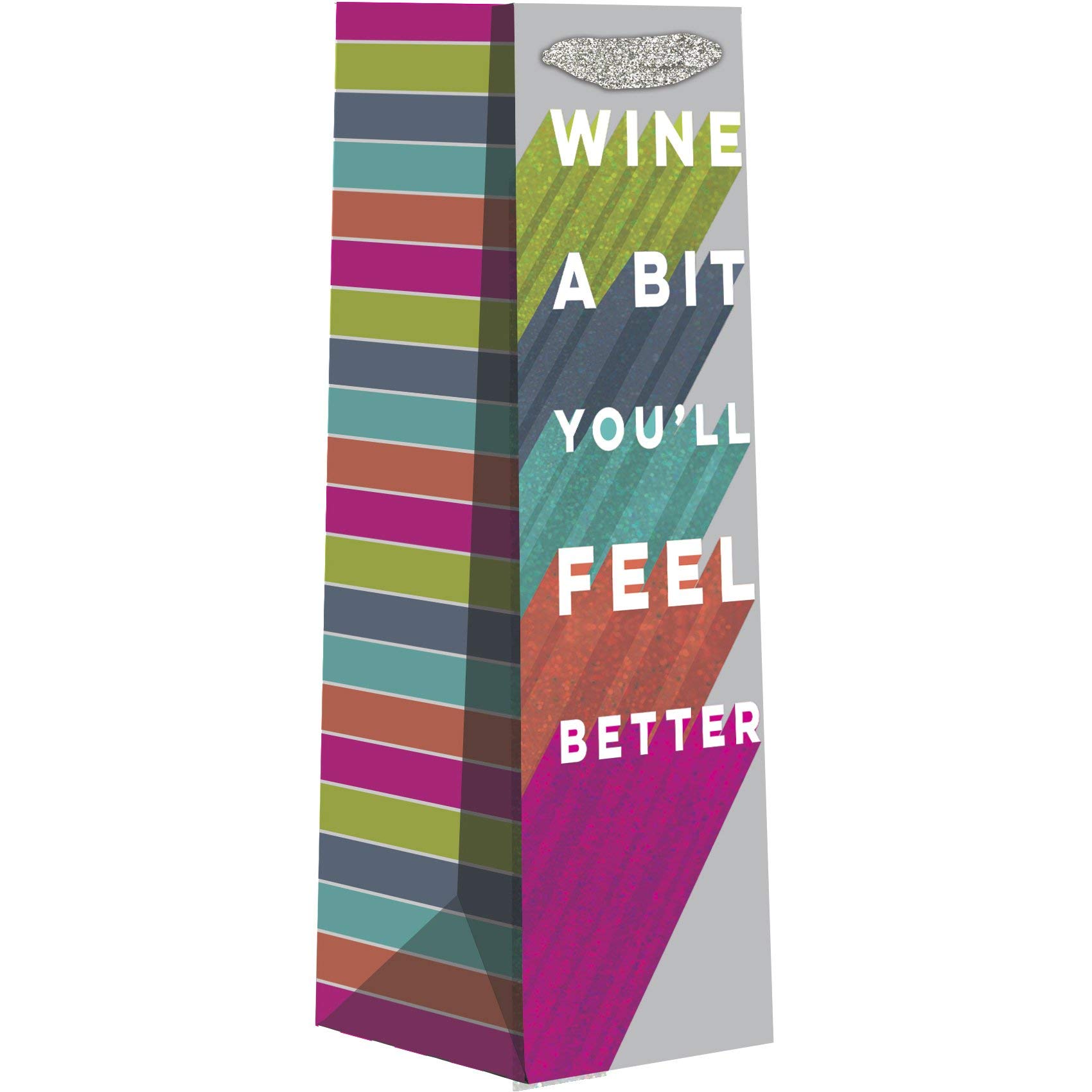 Jillson & Roberts 30-Piece Wine Bottle Gift Bags Set - Elegant Wine Bottle Bags for Gifting, Party Favors, Wedding, and Holiday Presents
