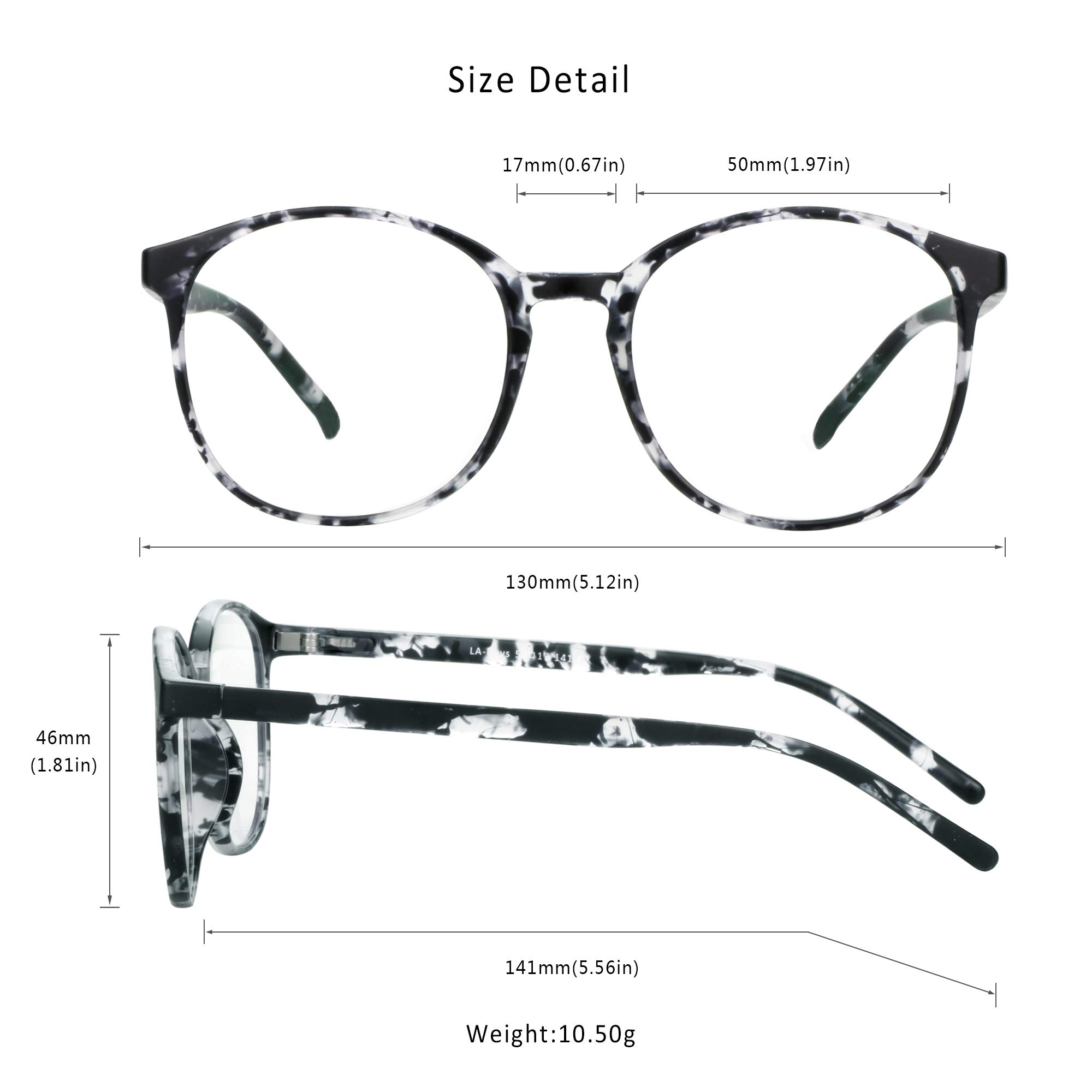 Bifocal Reading Glasses with Blue Light Blocking for Gaming & TV Use