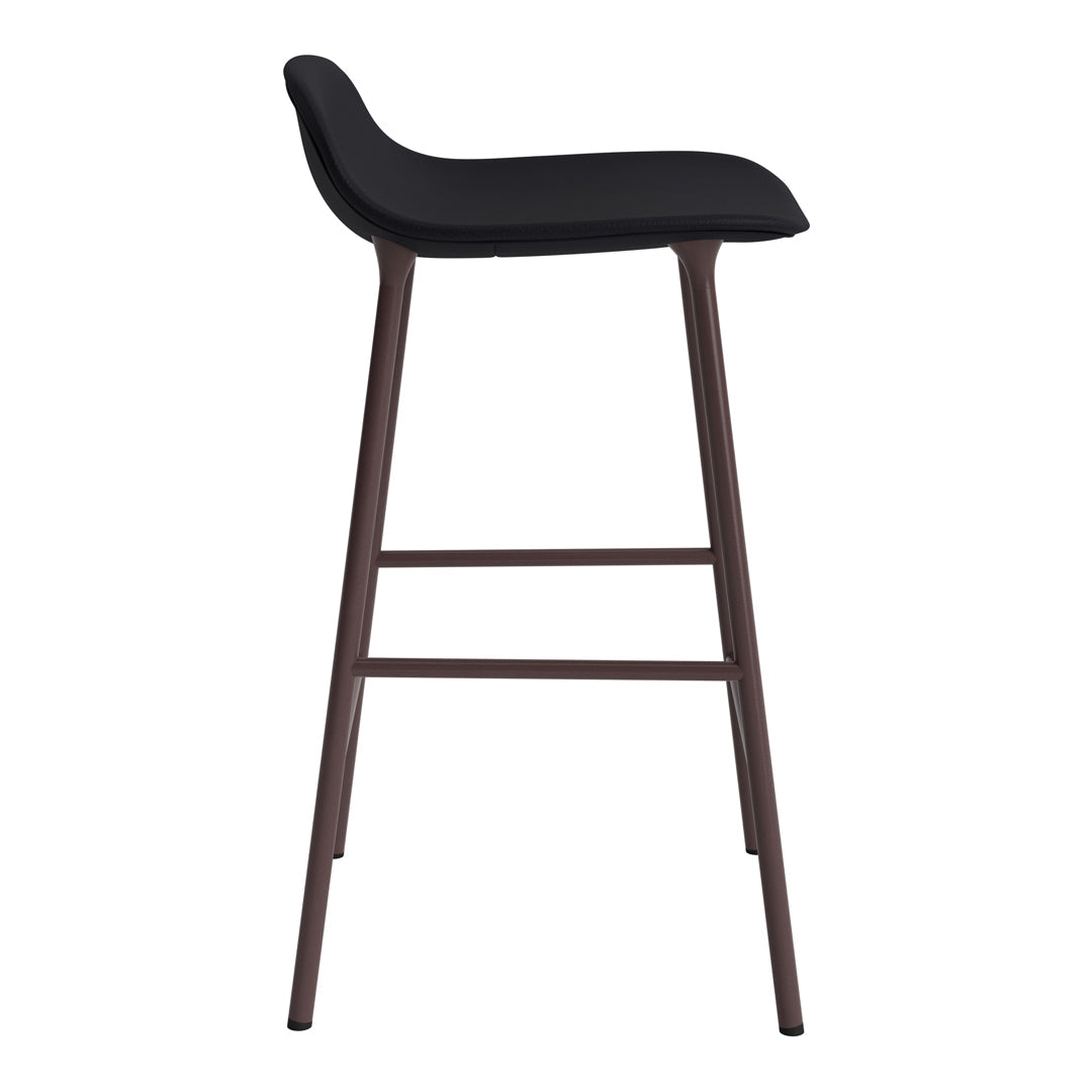 Modern Form Counter Stool with Sturdy Metal Legs & Comfortable Upholstered Seat - Perfect for Kitchen Islands, Breakfast Bars & Home Decor