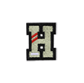 Alphabets H Chunky - Large Wooden Letter H for Home Decor, Nursery, Wedding, and DIY Crafts - Perfect for Wall Art, Shelf Display, and Personalized Gifts