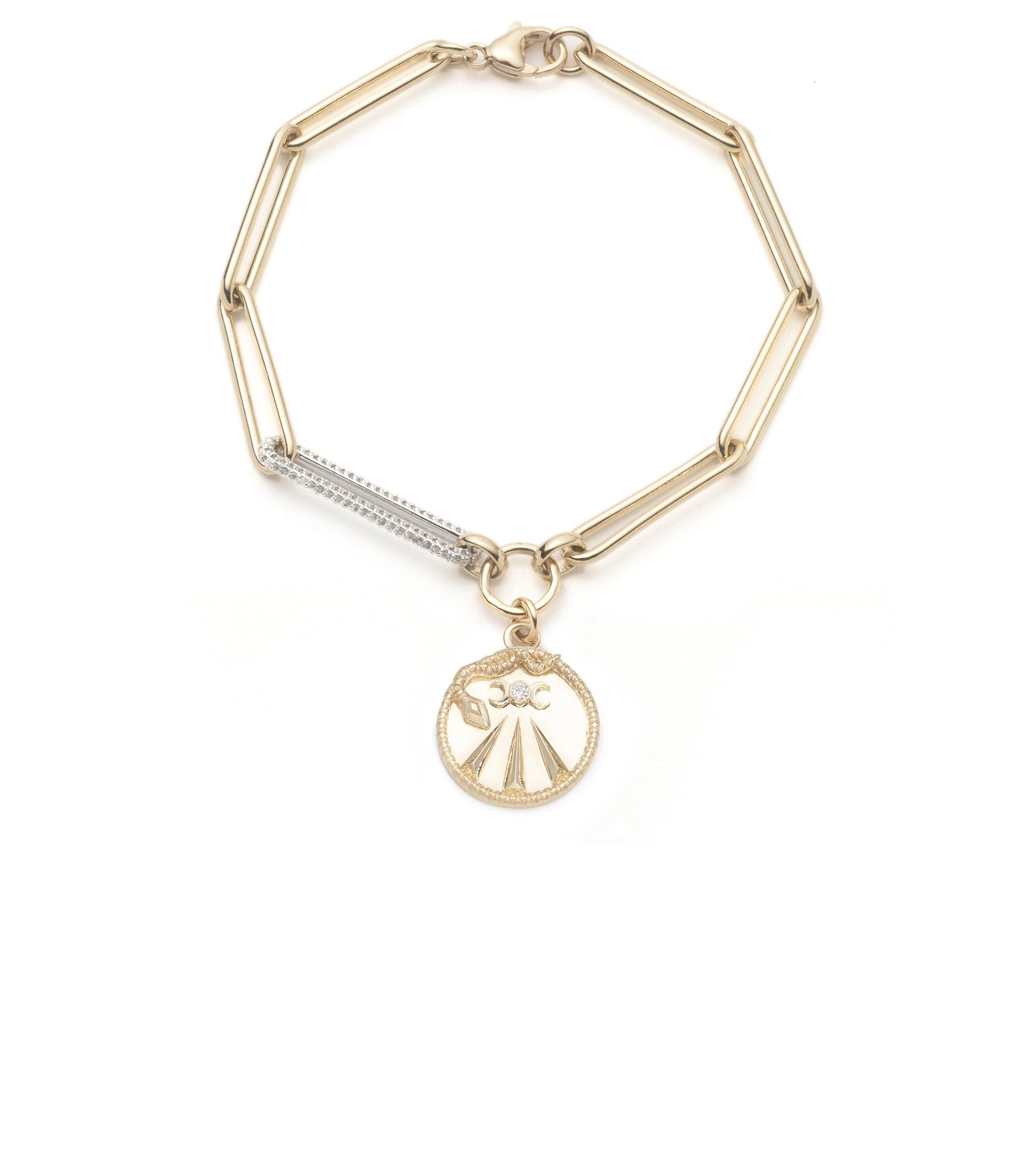 Mind Body Soul Wholeness: Extended Clip Chain Bracelet - Adjustable Silver Bangle for Yoga, Meditation & Spiritual Healing