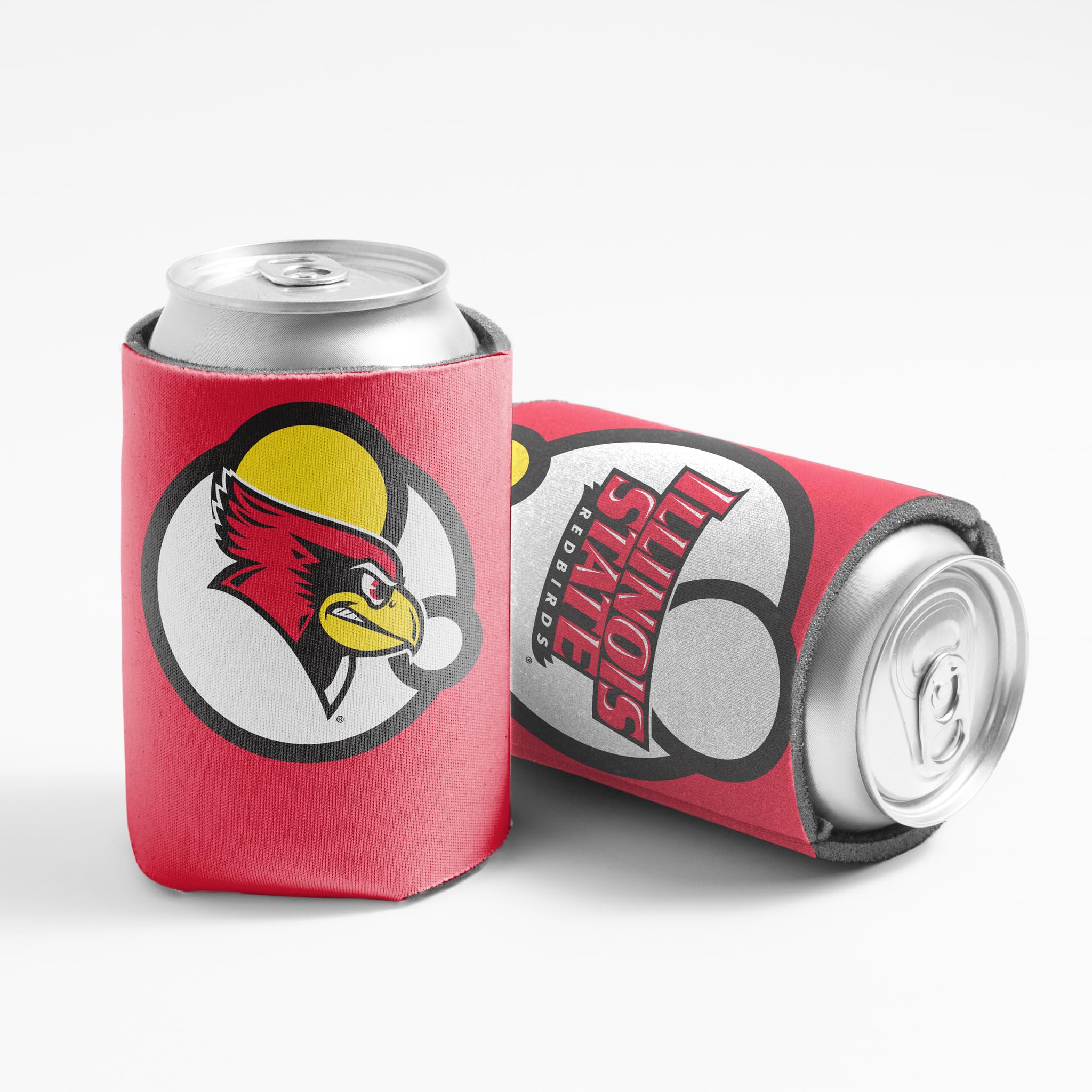 Officially Licensed Illinois State University Can Coolers - Set of 50 Insulated Beer Koozies with Bubble Design | Perfect for Tailgates, BBQs, College Parties & Game Day Events