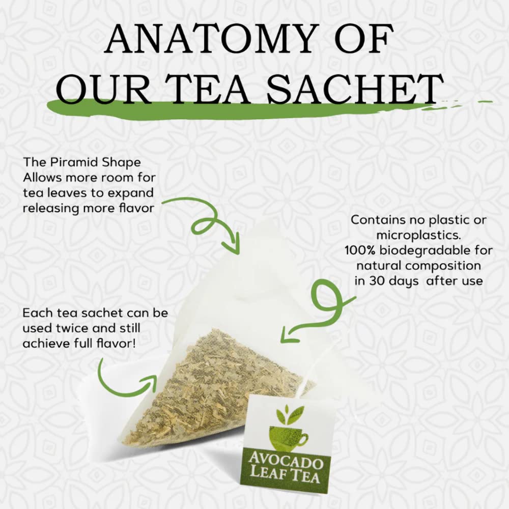 Organic Herbal Tea - 100% Natural, Caffeine-Free, Antioxidant-Rich Immune Boosting Tea for Cold Brew or Hot Tea | 15 Tea Bags (30 Servings) - Perfect for Relaxation, Wellness & Daily Detox | Only $0.49 per Cup