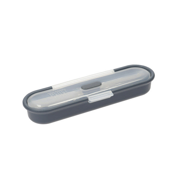 BUILT Travel Cutlery Set with Case - Portable Stainless Steel Utensils for Camping, Hiking & Picnics