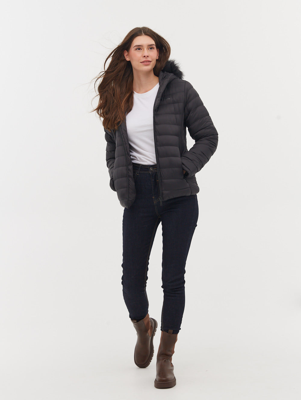 Ludlow Hooded Bomber Jacket for Men - Stylish Lightweight Windbreaker with Zip Front & Pockets - Perfect for Outdoor Activities, Travel & Casual Wear