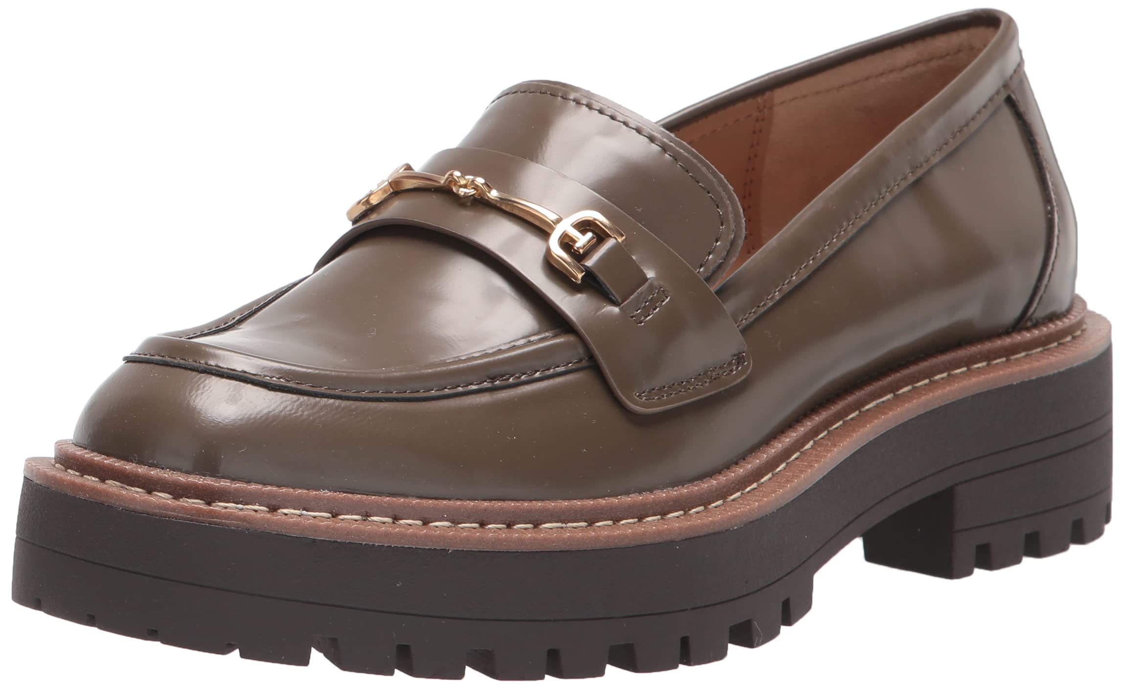Sam Edelman Women's Laurs Loafers - Comfortable Slip-On Shoes for Women, Classic Penny Loafers with Cushioned Insoles | Perfect for Work, Office, Casual Outfits & Travel